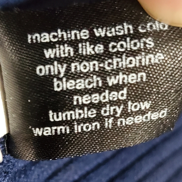 Lane Bryant 3/4 Sleeve V-Neck Ribbed Women's Sweater Blue ~ Pre-Owned Sz 22/24 - Picture 11 of 12